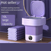 10L Ultrasonic Portable Super Big Capacity Washer With Drain Basket For Underwear Socks cloths folk drinking Machine 220V