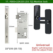 RAYKUBE F005 IP65 Waterproof Tuya Wifi Lock Electronic Smart Door Lock With Fingerprint/Smart Card/Password/Key/APP Unlock