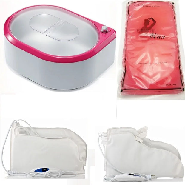 Paraffin Wax Machine for Hand and Feet Treatment With 300g Wax and Gloves For Hands and Feet - 2700ml Large Capacity Paraffin