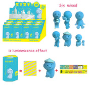 New Smiski Hippers Sonny Angel Blind Box Hippers Toilet Bath Living Party Series Recorative Mini Figure Doll Christma Toys Gift