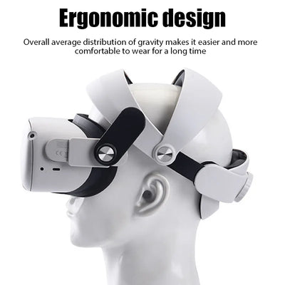 Adjustable Head Strap For Oculus Quest 2 VR Headwear Glasses Adjustable Improve Comfortable And Replaceable Headwear Accessorie