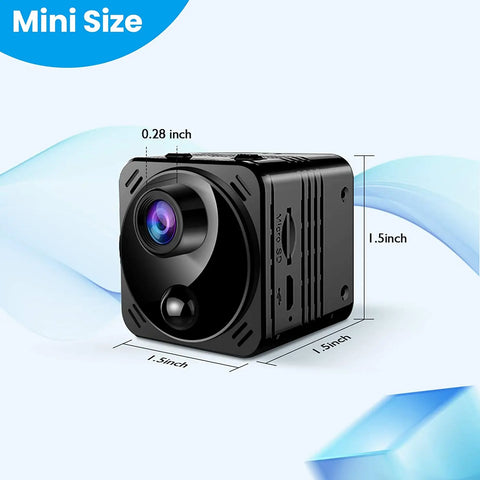 Mini Wifi 4K Surveillance Camera Night Vision Motion Detection Ip Camera Smart Home Wireless Security Cam Low Power Consumption