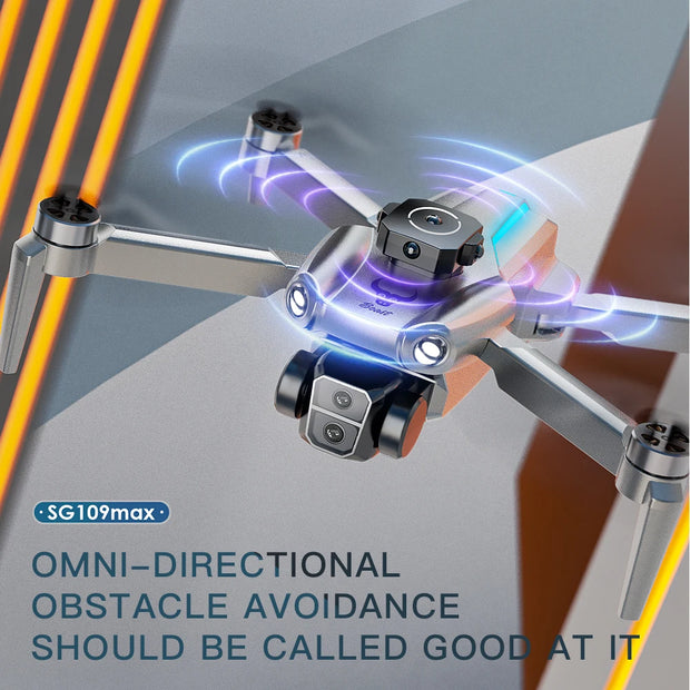 SG109MAX Max Drone 4k GPS 8K HD Dual Camera Professional Aerial Photography UAV Brushless Motor Quadcopter Toys Aircraft