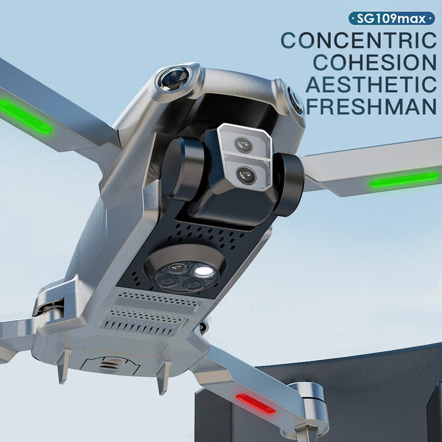SG109MAX Max Drone 4k GPS 8K HD Dual Camera Professional Aerial Photography UAV Brushless Motor Quadcopter Toys Aircraft