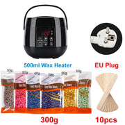 500ml Wax Heater Machine for Hair Removal Wax-melt Depilatory Epilator Machine Waxing Kit Paraffin Heater Wax Warmer Machine