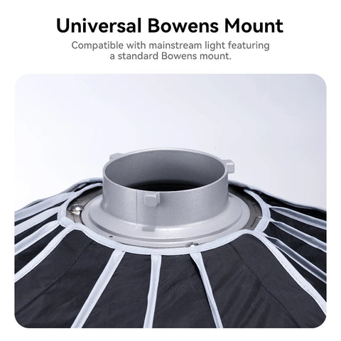 Ulanzi 65cm/80cm Universal Bowens Mount Lantern Softbox  Foldable Outdoor Shooting for Livestreaming Video Recording Photography