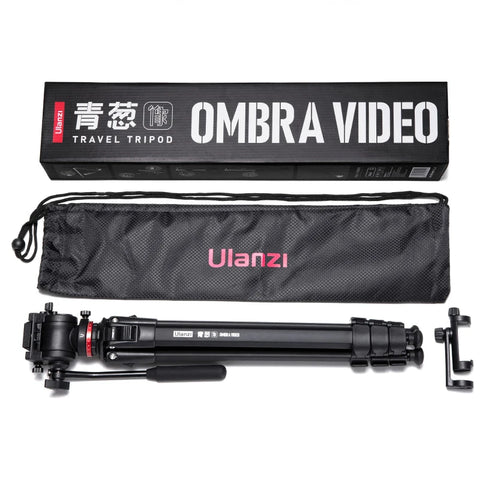 Ulanzi OMBRA 1.6M Tripod for Camera Phone Holder 360° Panorama Fluid Tripod With Arca Swiss for Canon Nikon Sony SLR DSLR