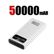 200000mAh Power Bank 120W Super Fast Charging Battery High Capacity Digital Display Power Bank For Iphone Samsung Huawei New