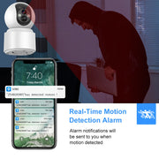 V380 5MP 4G Sim Card Built-in Battery IP Camera WIFI Wireless Indoor Home Auto Tracking Motion Detection IR Night Vision Cam