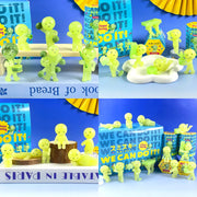 Smiski Collect Blind Box Sonny Angel Series Cute Noctilucent Green Cartoon Action Character Doll Model Toy Holiday Gift Toys