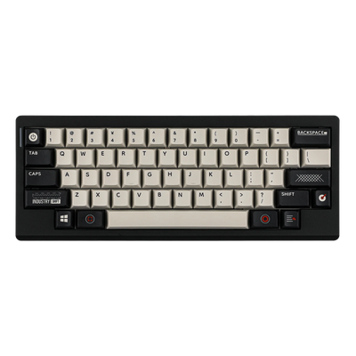 EPOMAKER Hack59 HHKB-like Layout QMK Wired/2.4GHz/Bluetooth 5.0 Wireless Gasket-mounted Hot-Swap Mechanical Gaming Keyboard