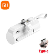 Xiaomi Mini 30000mAh Large Capacity Power Bank CapsulePortable Wireless Fast Charging External Battery For iPhone Huawei