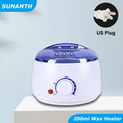 Waxing Kit Depilatory Hard Wax Beans Wax Warmer Machine Complete Hair Removal for Body Wax Heater Machine Epilator Wax-Melt Pot