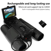 Digital Camera Binoculars 2.0 Inch LCD 8X Digital Zoom Video Photo Recording Telescope Outdoor camping equipment observation