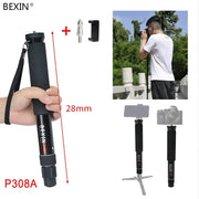 BEXIN Travel Portable Flexible Lightweight Mini Pocket Dslr Camera Mount stand holder Monopod For canon Nikon Sony Camera phone
