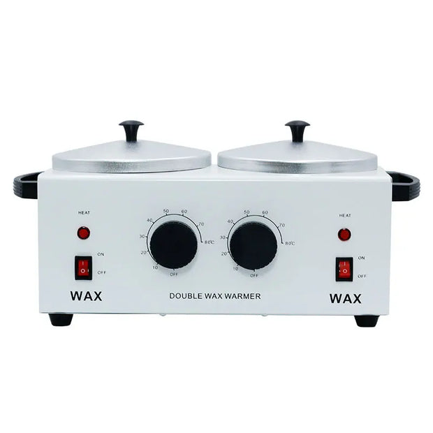 wax heater machine 220V 110V Double Depilatory Paraffin Melting Paraffine Warmer SPA Epilator Hair Removal Tool EU/US Plu