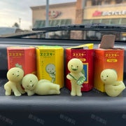 Genuine Smiski Luminous Villain Living Room Bathroom Bedroom Bathroom Worker Blind Box Gift