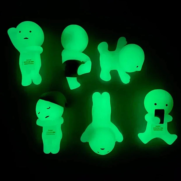 New Smiski Hippers Sonny Angel Blind Box Hippers Toilet Bath Living Party Series Recorative Mini Figure Doll Christma Toys Gift