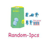 New Smiski Hippers Sonny Angel Blind Box Hippers Toilet Bath Living Party Series Recorative Mini Figure Doll Christma Toys Gift