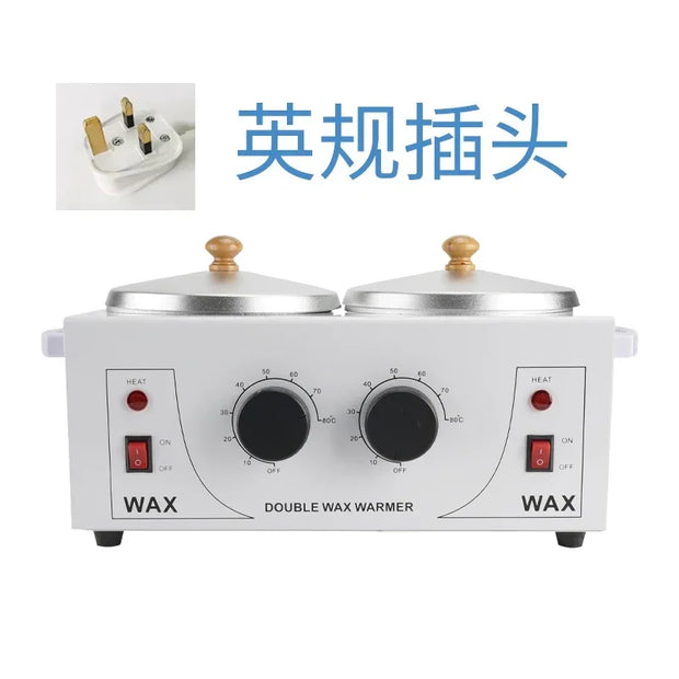 DK34: Large Capacity Wax Heater, Dual TemperatureControlled Warmer, Automatic Wax Melter for Hair Removal and Sealing,