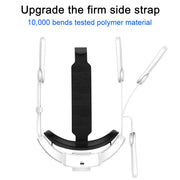 HUADAI New T2 Battery Head Strap Compatible with Oculus Quest 2 Elite Halo Strap 5200mAh Battery for Meta Quest2 VR Accessories