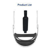 Head Strap 10000mAh Battery For Meta Quest 3/Quest 3S VR Headset Elite Strap Replacement Improve Comfort PD18W Fast Charging