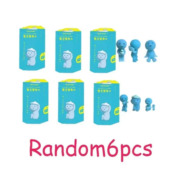New Smiski Hippers Sonny Angel Blind Box Hippers Toilet Bath Living Party Series Recorative Mini Figure Doll Christma Toys Gift
