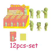 New Smiski Hippers Sonny Angel Hippers Toilet Bath Living Party Series Recorative Mini Figure Doll Birthday Christma Toys Gift