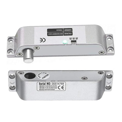 Electric Drop Bolt Lock DC 12V Fail Safe NC Mode Electronic Door Lock for Access Control Security Lock Door Bolt Lock with Time