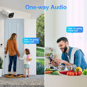 New 4K 8MP IP Camera Audio Outdoor POE H.265 Onvif Metal Bullet Home Color Night Vision Surveillance Camera