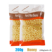 Waxing Kit Depilatory Hard Wax Beans Wax Warmer Machine Complete Hair Removal for Body Wax Heater Machine Epilator Wax-Melt Pot