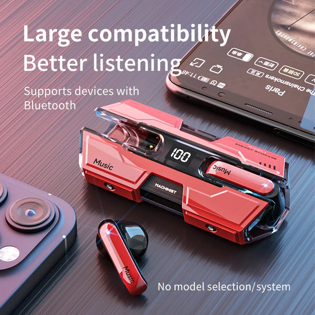 Wireless Headphones TWS Bluetooth 5.3 SW-G20 Gaming Headphones Stereo Audio Earphones HiFi Dual Mode Earphones For In-sta Music