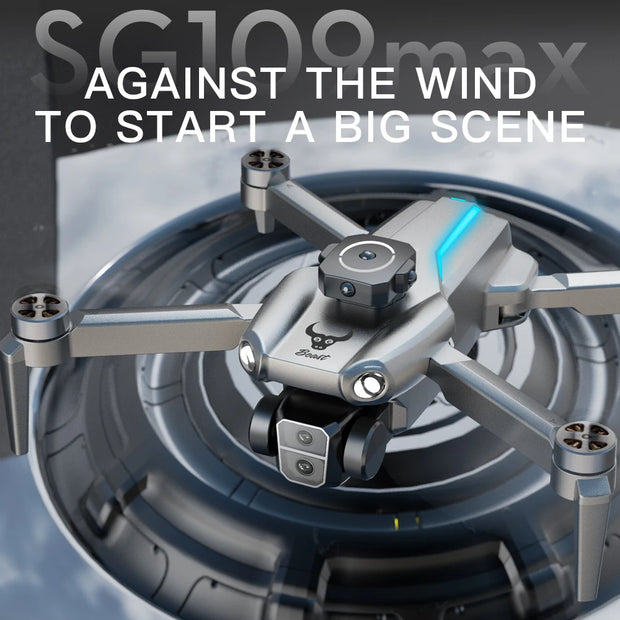 SG109MAX Max Drone 4k GPS 8K HD Dual Camera Professional Aerial Photography UAV Brushless Motor Quadcopter Toys Aircraft