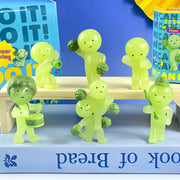 Smiski Collect Blind Box Sonny Angel Series Cute Noctilucent Green Cartoon Action Character Doll Model Toy Holiday Gift Toys