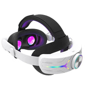 12000mah Rechargeable Battery Head Strap Compatible with Meta Quest 3/3S Headband VR Accessory With RGB Light