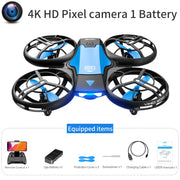 4DRC New V8 Mini Drone 6k profession HD Wide Angle Camera WiFi FPV RC Dron Height Keep Drones Helicopter Kids Toys Gifts