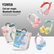 YDM58 Pro Wireless Bluetooth Headphones Noise Cancelling Ear buds With Mic Over Ear Sports Gaming Headset for Any Phone Xiaomi