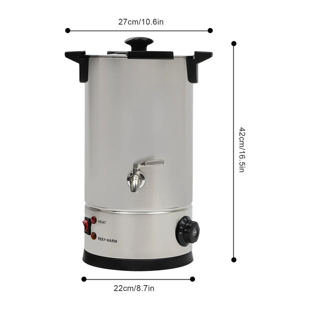 10lwax Melting Pot For Candles Electric Melting Pot Candle Wax With Temperature Controller And Thermostat For Light Manufacturer