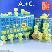 Smiski Collect Blind Box Sonny Angel Series Cute Noctilucent Green Cartoon Action Character Doll Model Toy Holiday Gift Toys