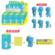 New Smiski Hippers Sonny Angel Blind Box Hippers Toilet Bath Living Party Series Recorative Mini Figure Doll Christma Toys Gift