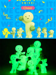 Sonny Angel Hippers Smiski Blind Box Cheer Living Party Series Noctilucent Elf Mini Cute Figure Ornament Toys Kid Christma Gift