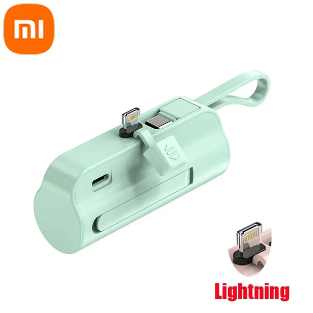 Xiaomi Mini 30000mAh Large Capacity Power Bank CapsulePortable Wireless Fast Charging External Battery For iPhone Huawei