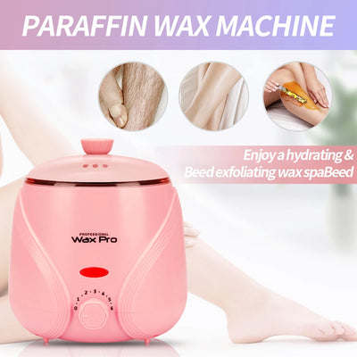 Premium Waxing Hot Melt Hard Wax Warmer for Hair Removal Sticks for Full Body Quick Heating wax Melt Warmer Hair Removal Easy