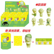 New Smiski Hippers Sonny Angel Blind Box Hippers Toilet Bath Living Party Series Recorative Mini Figure Doll Christma Toys Gift