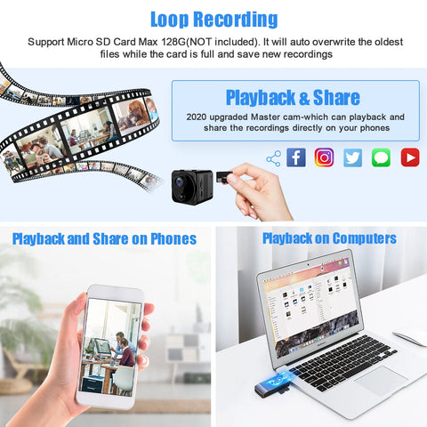 Mini Wifi 4K Surveillance Camera Night Vision Motion Detection Ip Camera Smart Home Wireless Security Cam Low Power Consumption