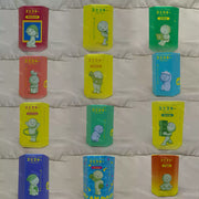 Genuine Smiski Luminous Villain Living Room Bathroom Bedroom Bathroom Worker Blind Box Gift