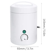 Mini Hair Removal Wax Heater, Unisex Paraffin Wax Heater, Facial Hand Hair Removal Wax Pot Heater US Plug-A58E