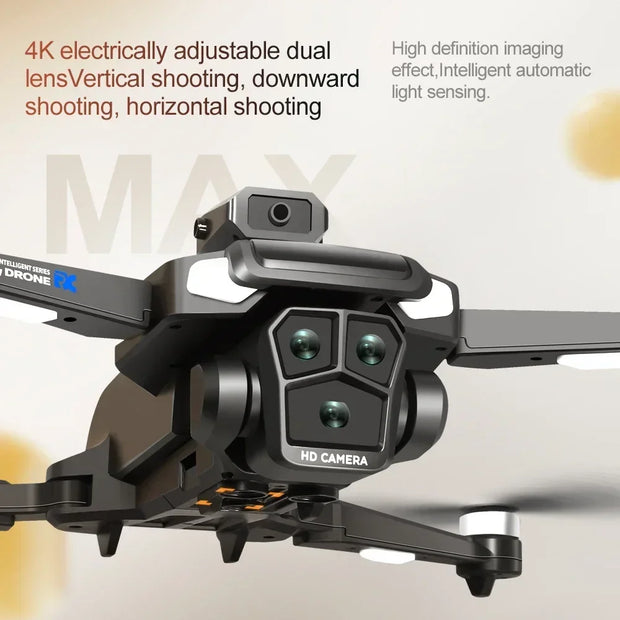 2025 M22 MAX Outdoor Drone Professional 4K/6K HD ESC Sero Dual Camera 5G Wifi  Foldable Brushless Optical Flow RC Quadcopter
