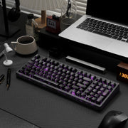 ZORNHER Zuohe ZH980 Spider Web Mechanical Keyboard 3mode Custom RGB Hot Swap Wireless Gaming Keyboards Pc Accessories