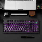 ZORNHER Zuohe ZH980 Spider Web Mechanical Keyboard 3mode Custom RGB Hot Swap Wireless Gaming Keyboards Pc Accessories